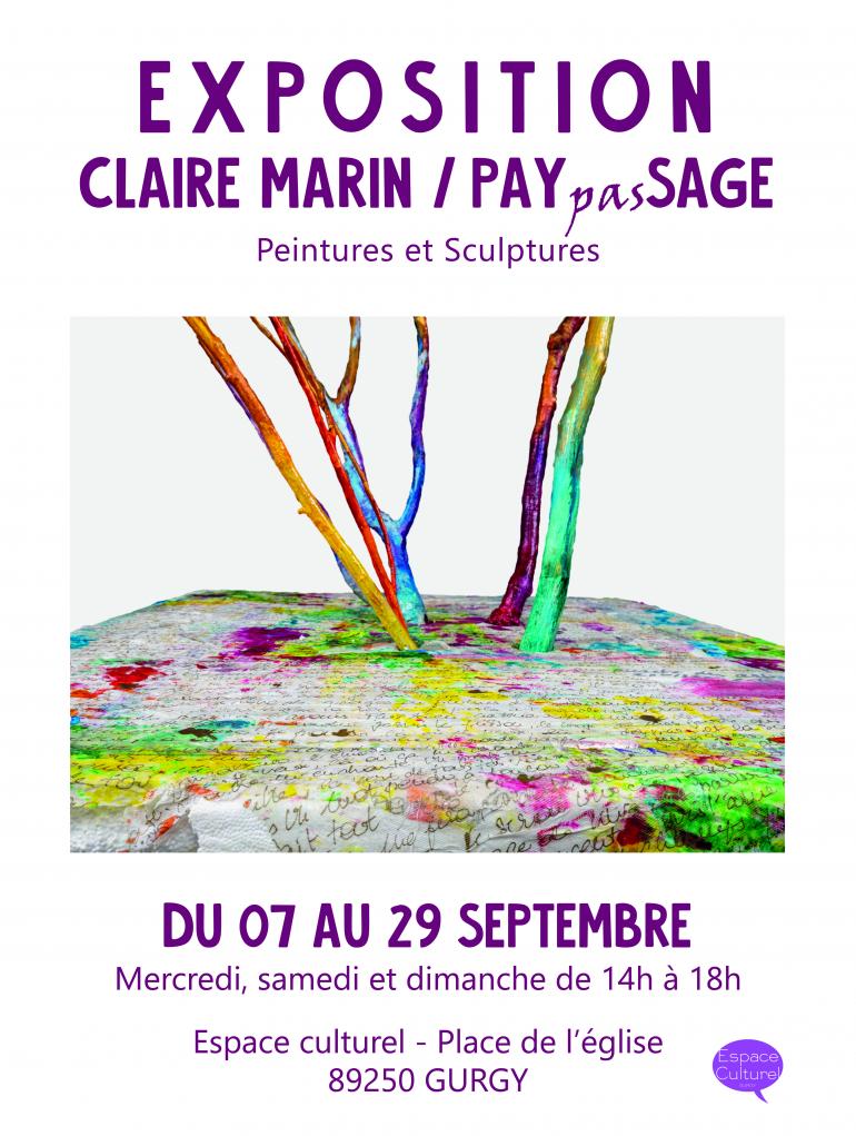 Exposition Claire Marin
