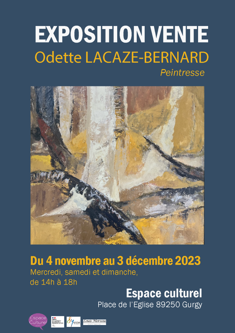 Exposition vente - Odette Lacaze-Bernard