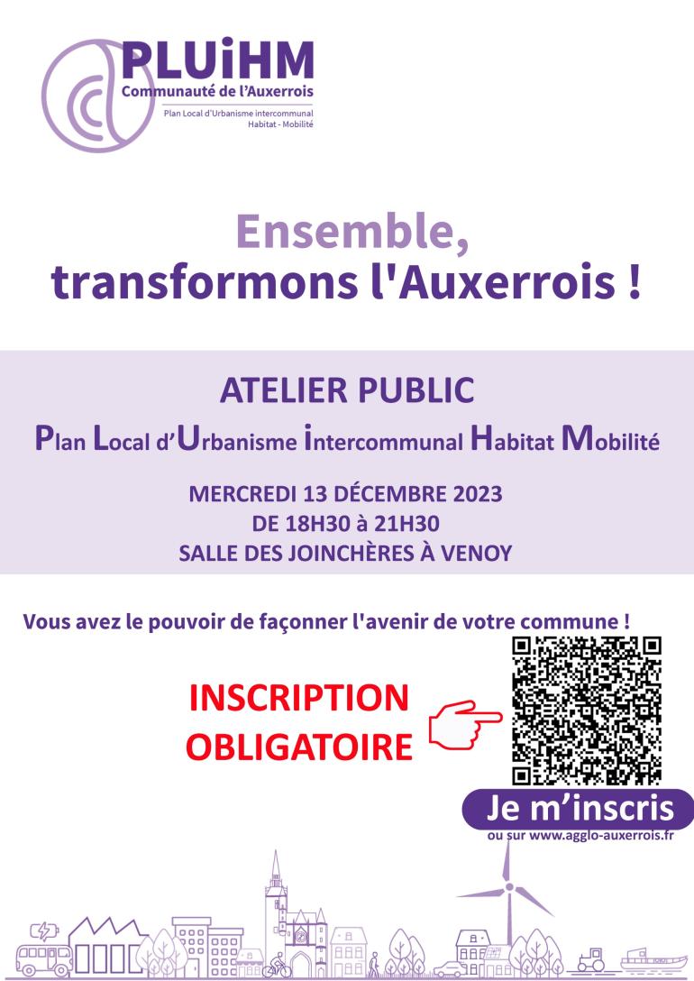 Atelier public PLUIHM