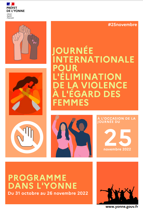 journée internationale pour l'élimination de la violence à l'égard des femmes