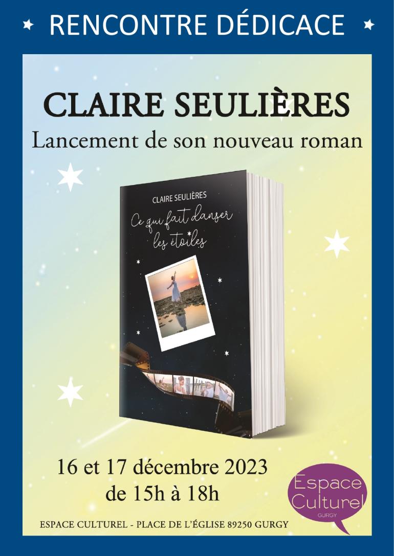 Séance dédicace Claire Seulières