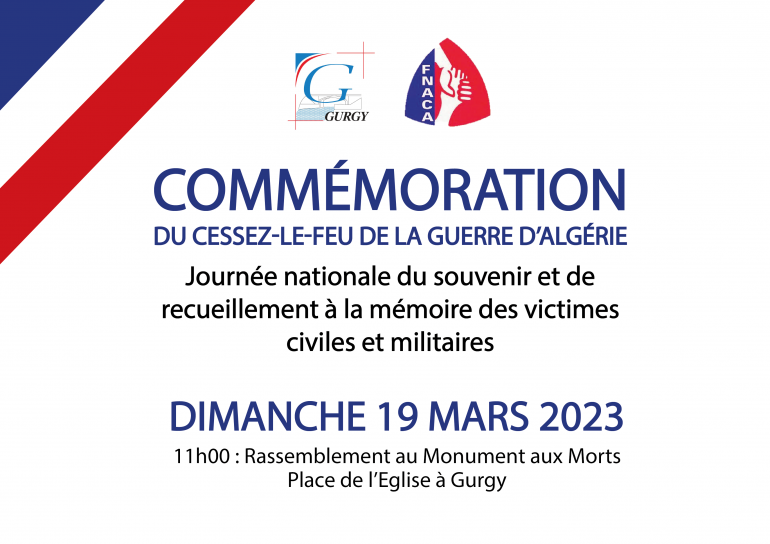 Commémoration 19 mars 