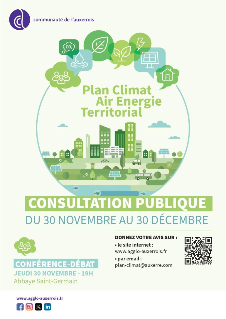 consultation publique - plan Climat Air Energie Territorial